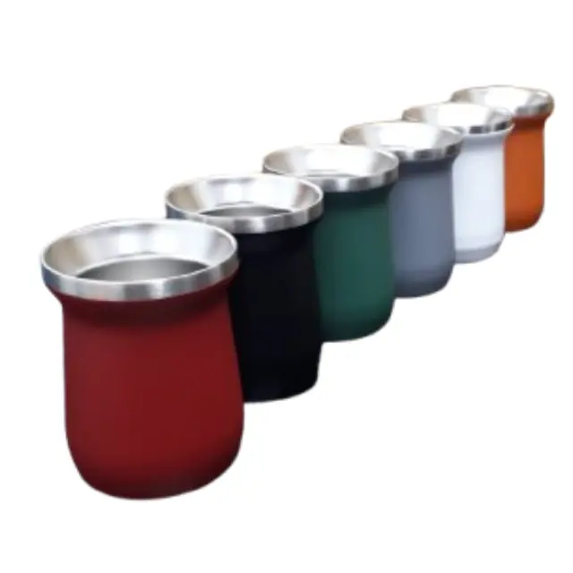 Mate Acero simil stanley colores 160ml 2