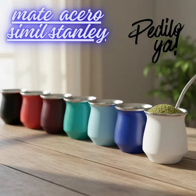 Mate acero simil