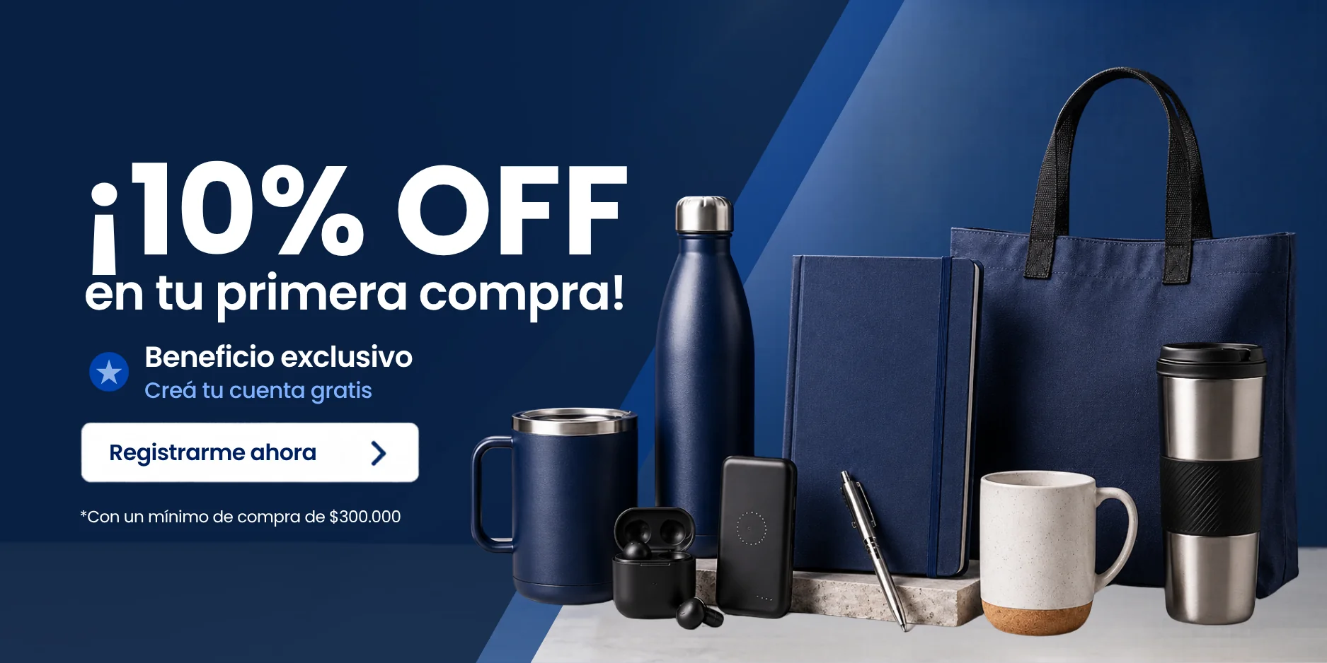 10% off en tu primera compra