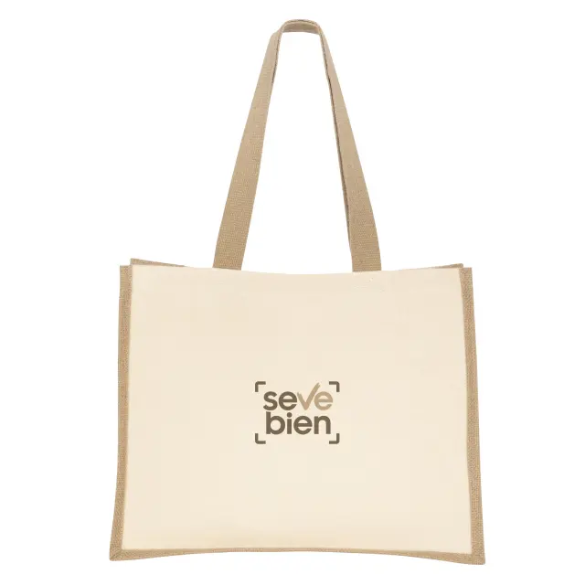 Bolsa de algodón y yute "YARI"