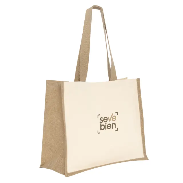 Bolsa de algodón y yute "YARI"