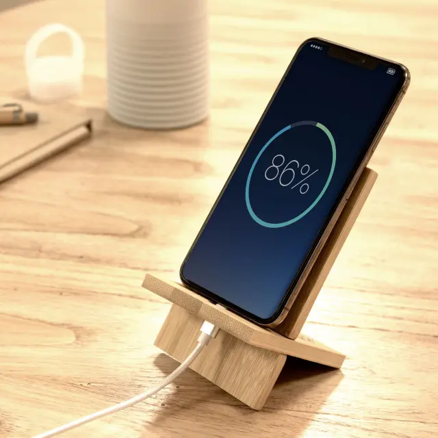 Soporte de escritorio para celular "BAMBOFFICE" 13