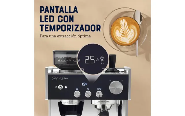 Cafetera Oster Espresso Perfect Brew Máxima