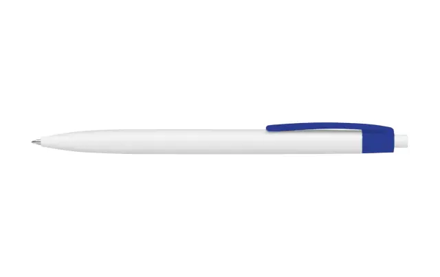 Boligrafo Clic Pen Best Value White 3