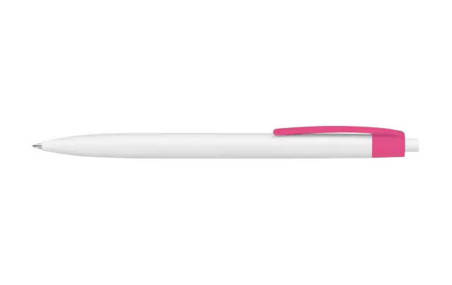 Boligrafo Clic Pen Best Value White 26