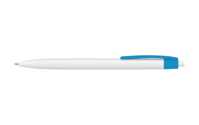 Boligrafo Clic Pen Best Value White - Tinta Azul 4
