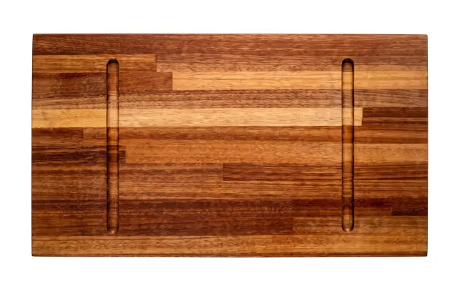Bifera de Aluminio c/Base de Madera Poncho Pampa