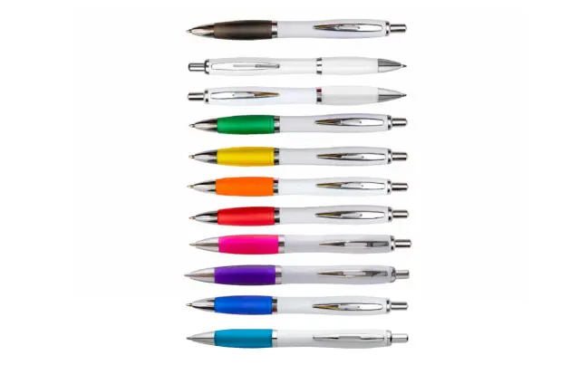 Bolígrafo Ecos White Tinta Azul 3