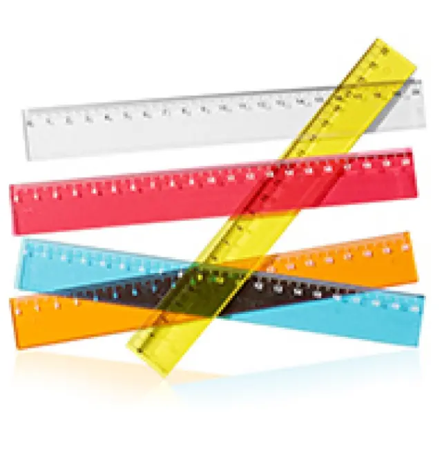 REGLA ESCOLAR 20CM X 26MM S/Imp. 2