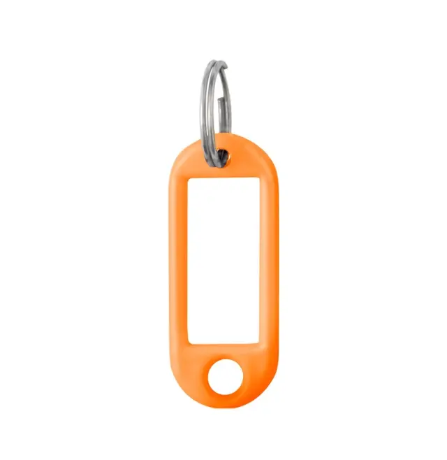 LLAVERO PORTAETIQUETA FLEXIBLE C/ARO 6