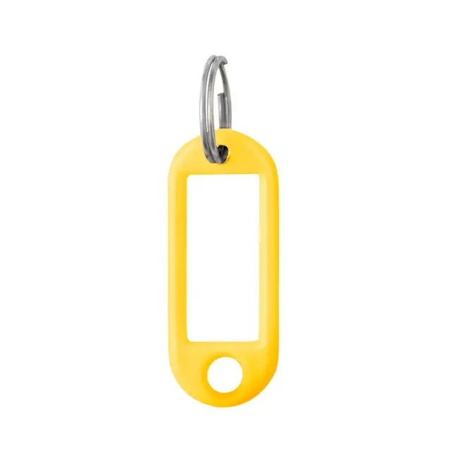 LLAVERO PORTAETIQUETA FLEXIBLE C/ARO 3