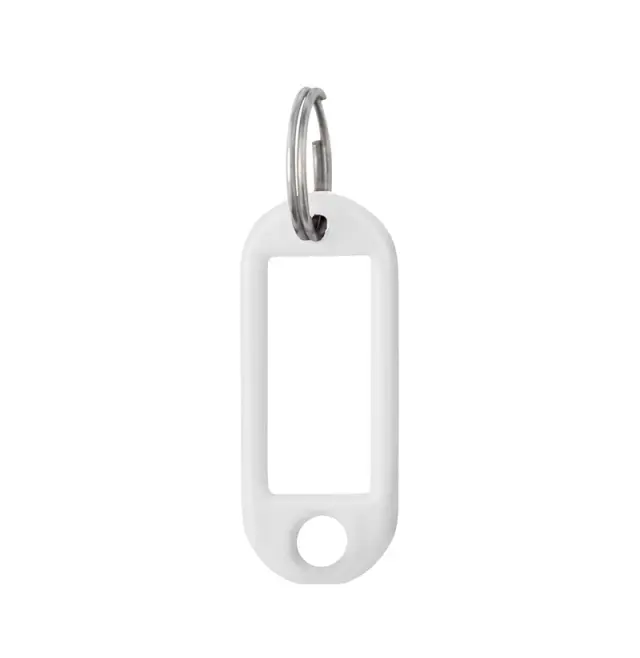 LLAVERO PORTAETIQUETA FLEXIBLE C/ARO 5