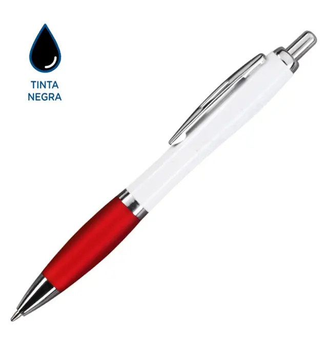 BOLIGRAFO BREMEN WHITE, TINTA NE, S/Imp. 5