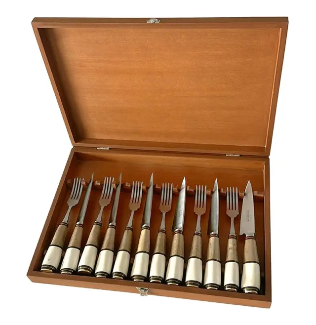 CUBIERTOS CRIOLLOS x 12 piezas S/Imp. 2