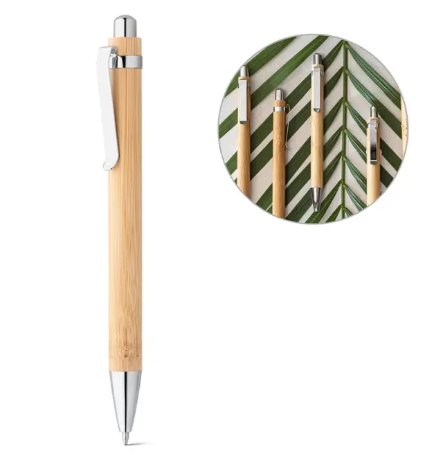 BOLIGRAFO METAL BAMBOO S/Imp. 2