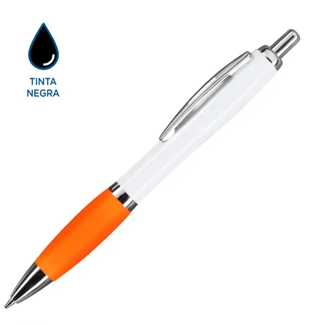 BOLIGRAFO BREMEN WHITE, TINTA NE, S/Imp. 9