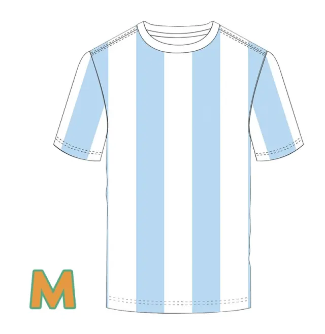CAMISETA MUNDIAL 1986 S/Imp. 6
