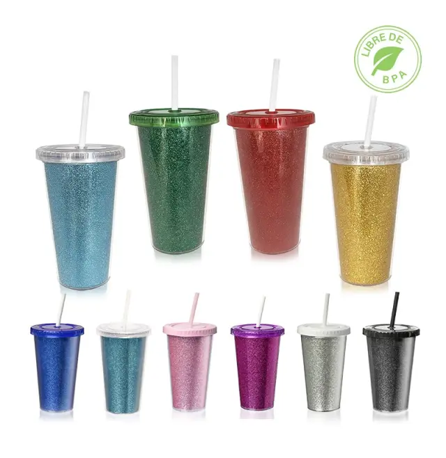 VASO STAR GLITTER S/Imp.