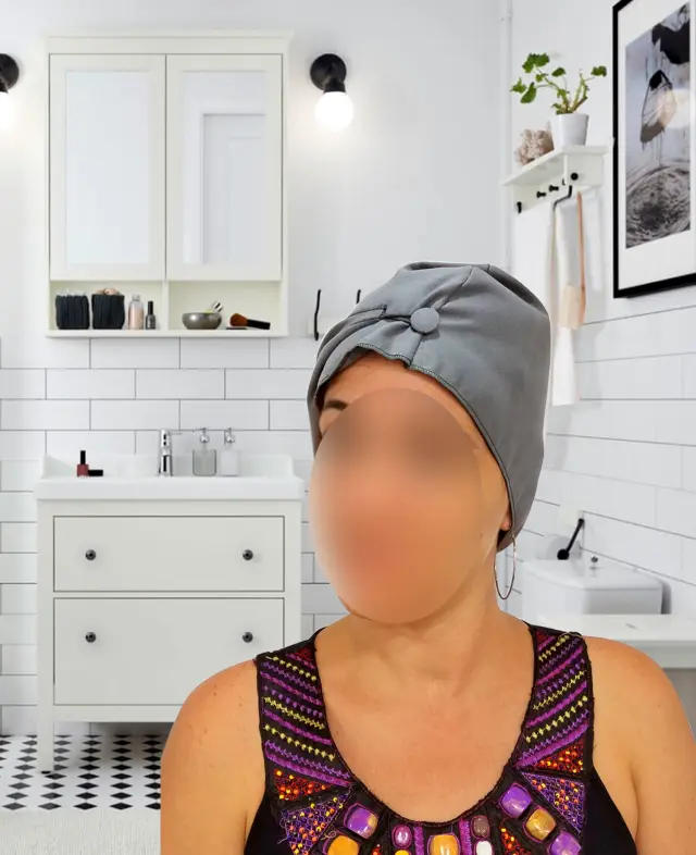 TOALLA PARA PELO MICROFIBRA - TURBANTE 4