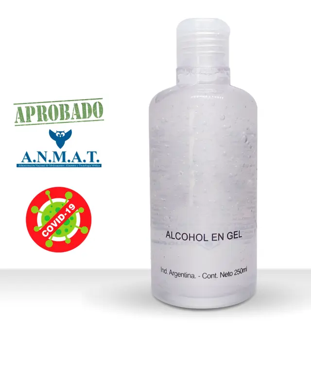 ALCOHOL EN GEL 250 CC