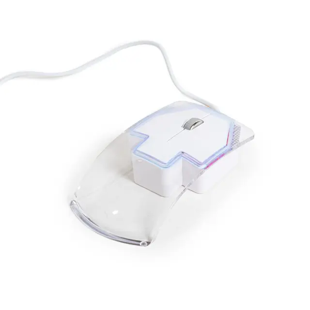 Crystal Mouse con Luz