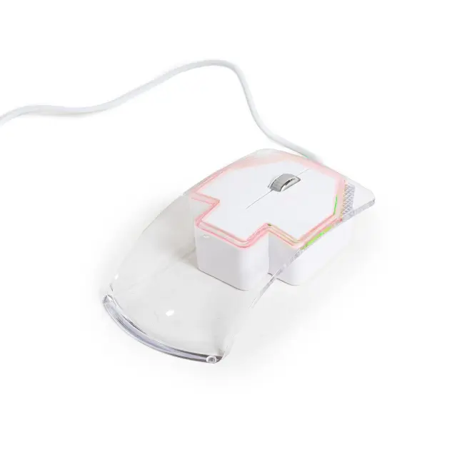 Crystal Mouse con Luz