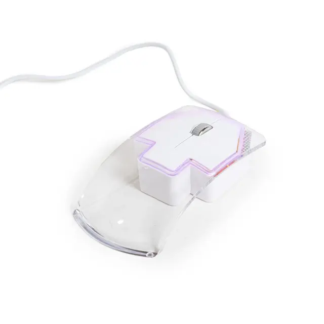 Crystal Mouse con Luz
