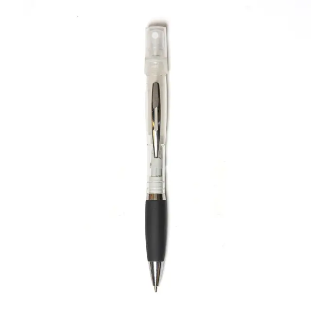 Bolígrafo sanitizador.