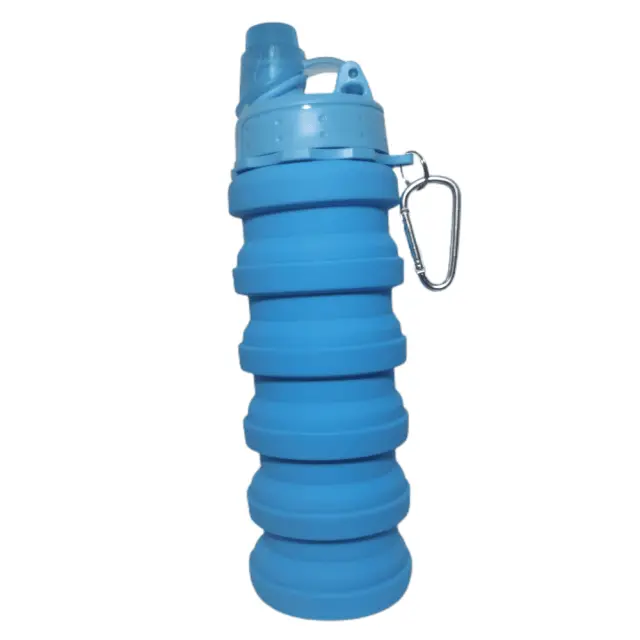 Botella de silicona plegable 8