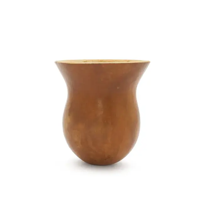 Mate Alazan ( calabaza + cinturon de cuero)