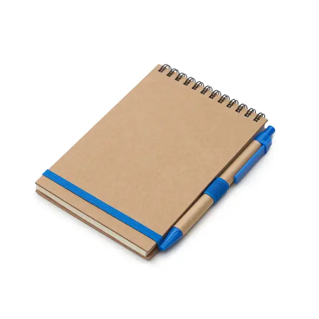 Cuaderno ECO1 Espiralado A6 C/boligrafo
