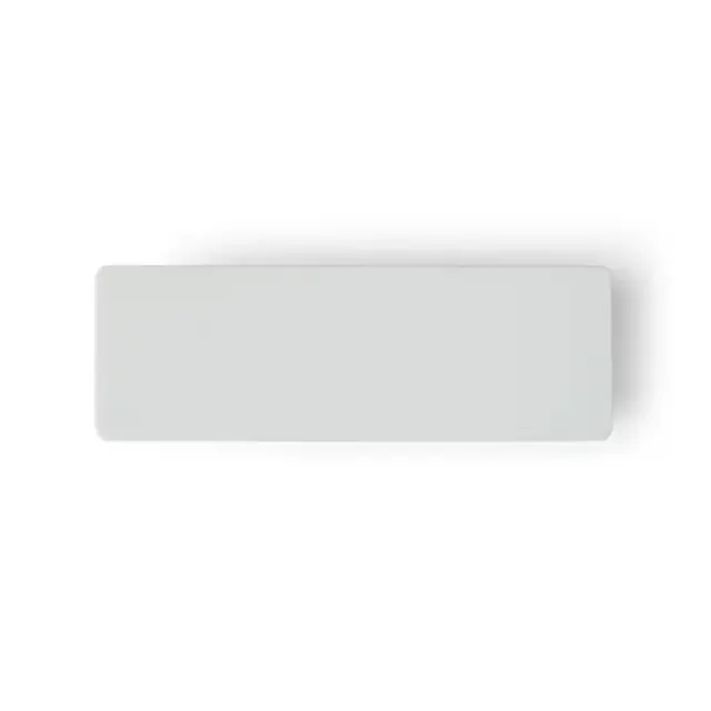 Name Tag Alloy Blanco Chico