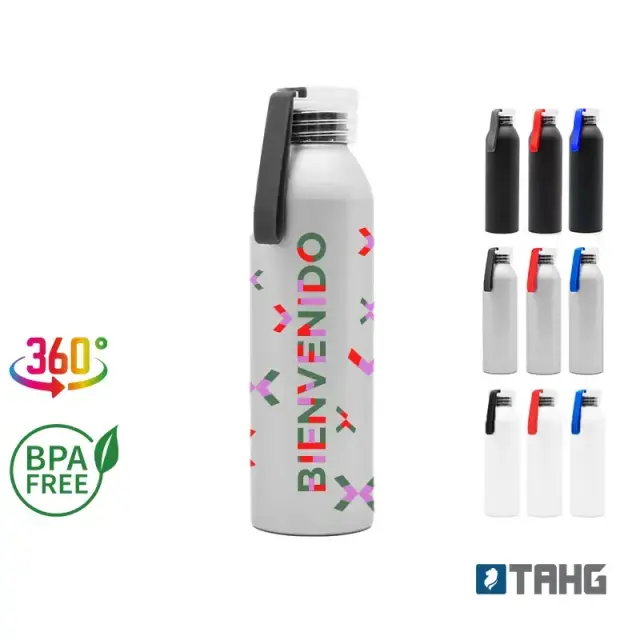 Botella ALU c/handle color