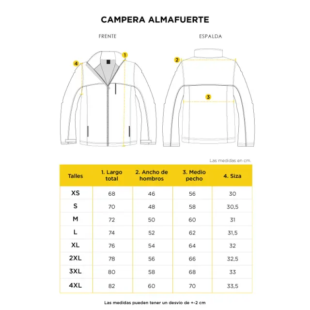Campera Almafuerte