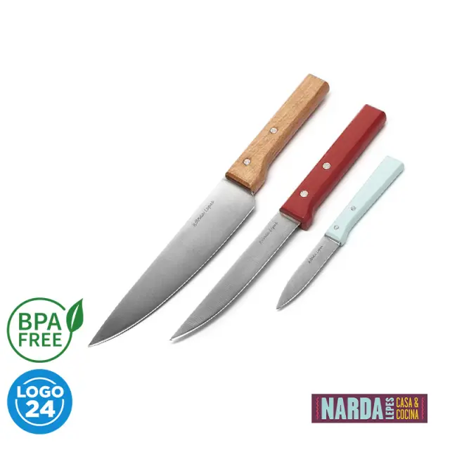 Set de 3 cuchillos Narda Lepes 5