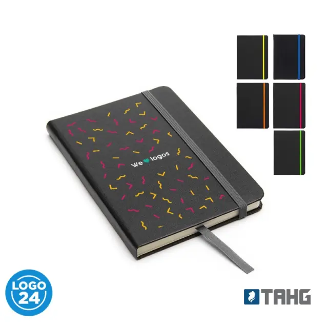 Cuaderno Writer A6 80 hojas Tapa Negra con detalle 8