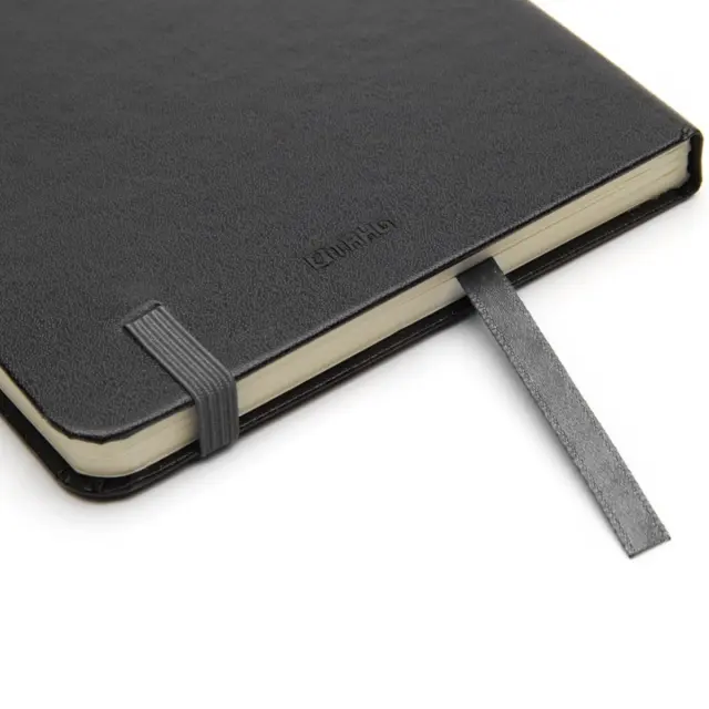 Cuaderno Writer A6 80 hojas Tapa Negra con detalle 3
