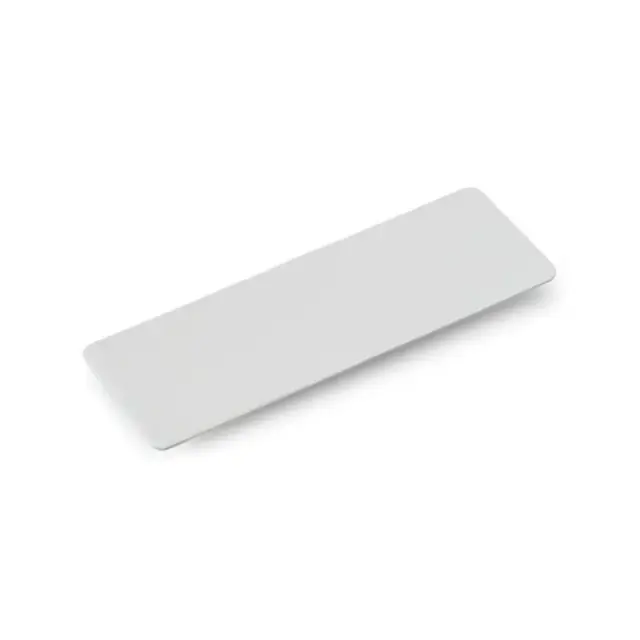Name Tag Alloy Blanco Chico