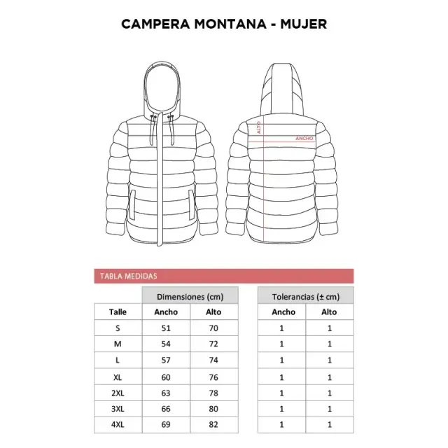Campera Montana Mujer 30
