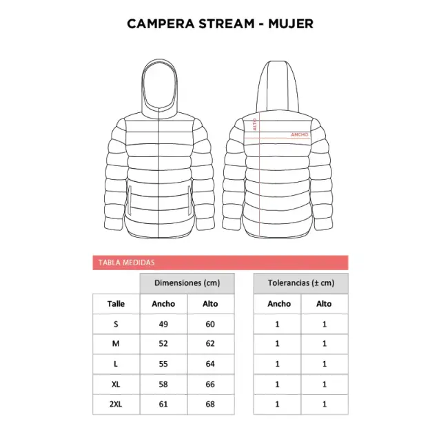 CAMPERA STREAM WOMEN