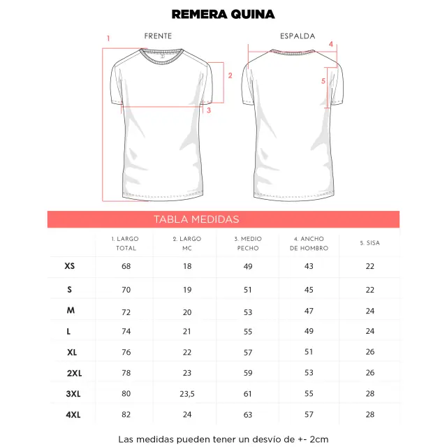 Remera Quina