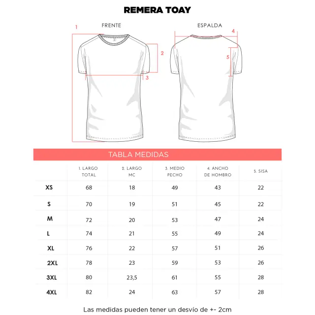 Remera Toay