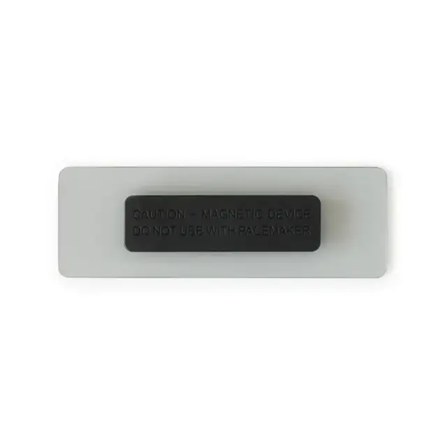 Name Tag Alloy Blanco Chico