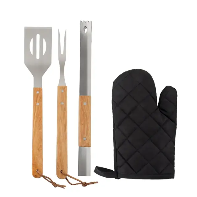 Set bbq Delantal Grill 7